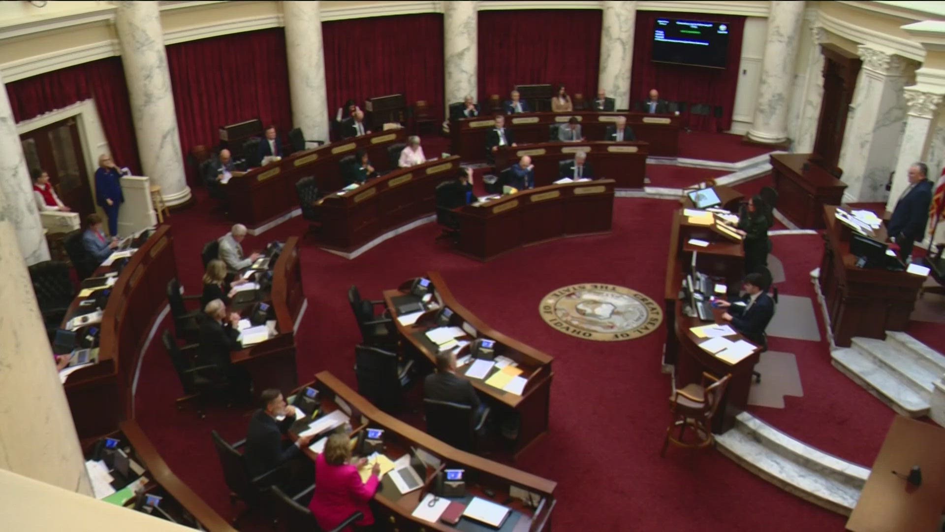 The Idaho House and Senate recessed until next week after approving the transportation budget