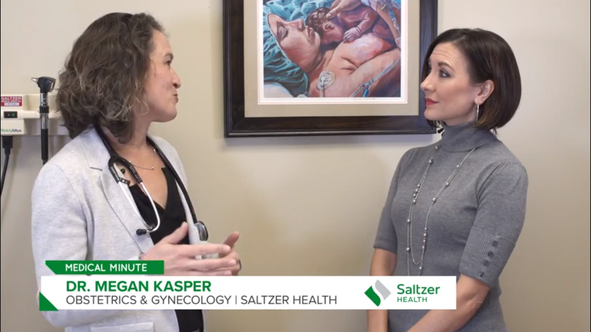 Women's health issues can easily be overlooked, Dr. Kasper, OBGYN at Saltzer Health, makes Women's wellness a priority