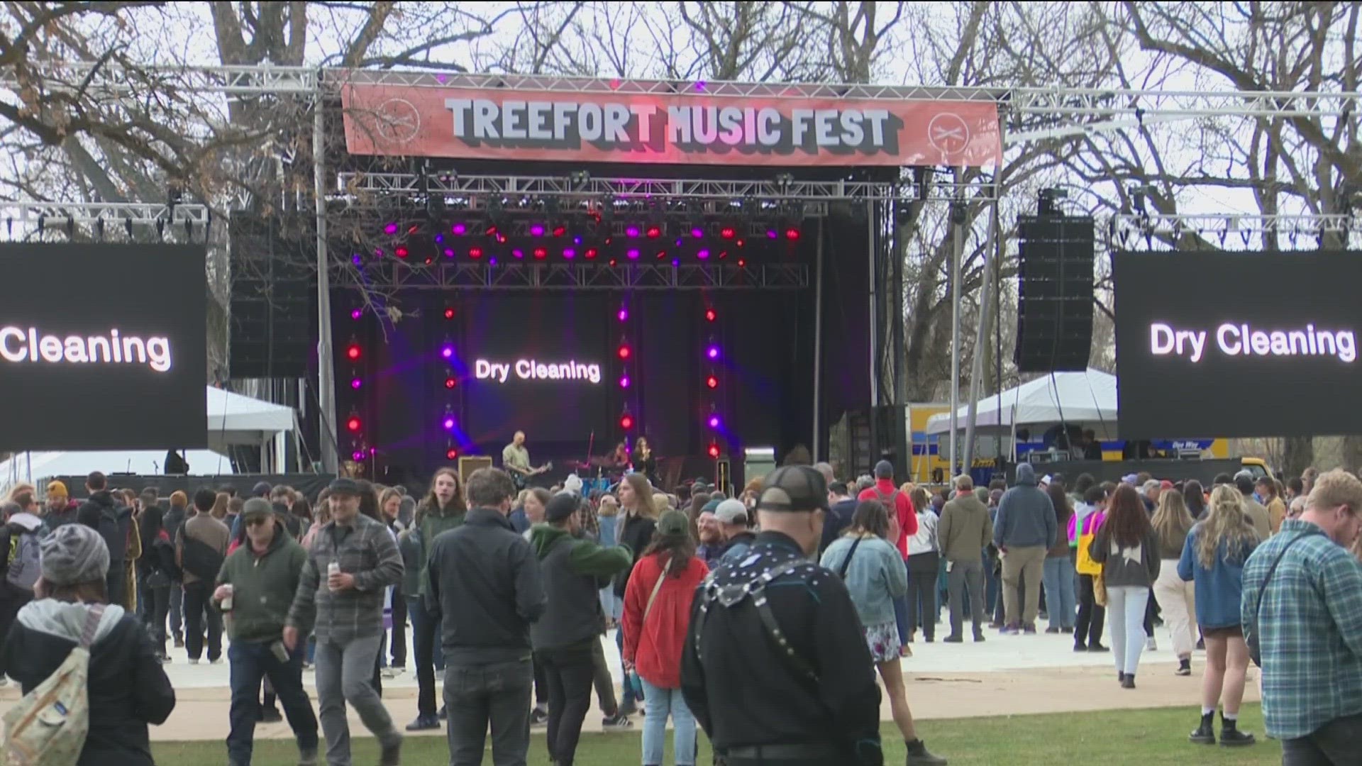 Every year the festival brings people into the City of Trees.