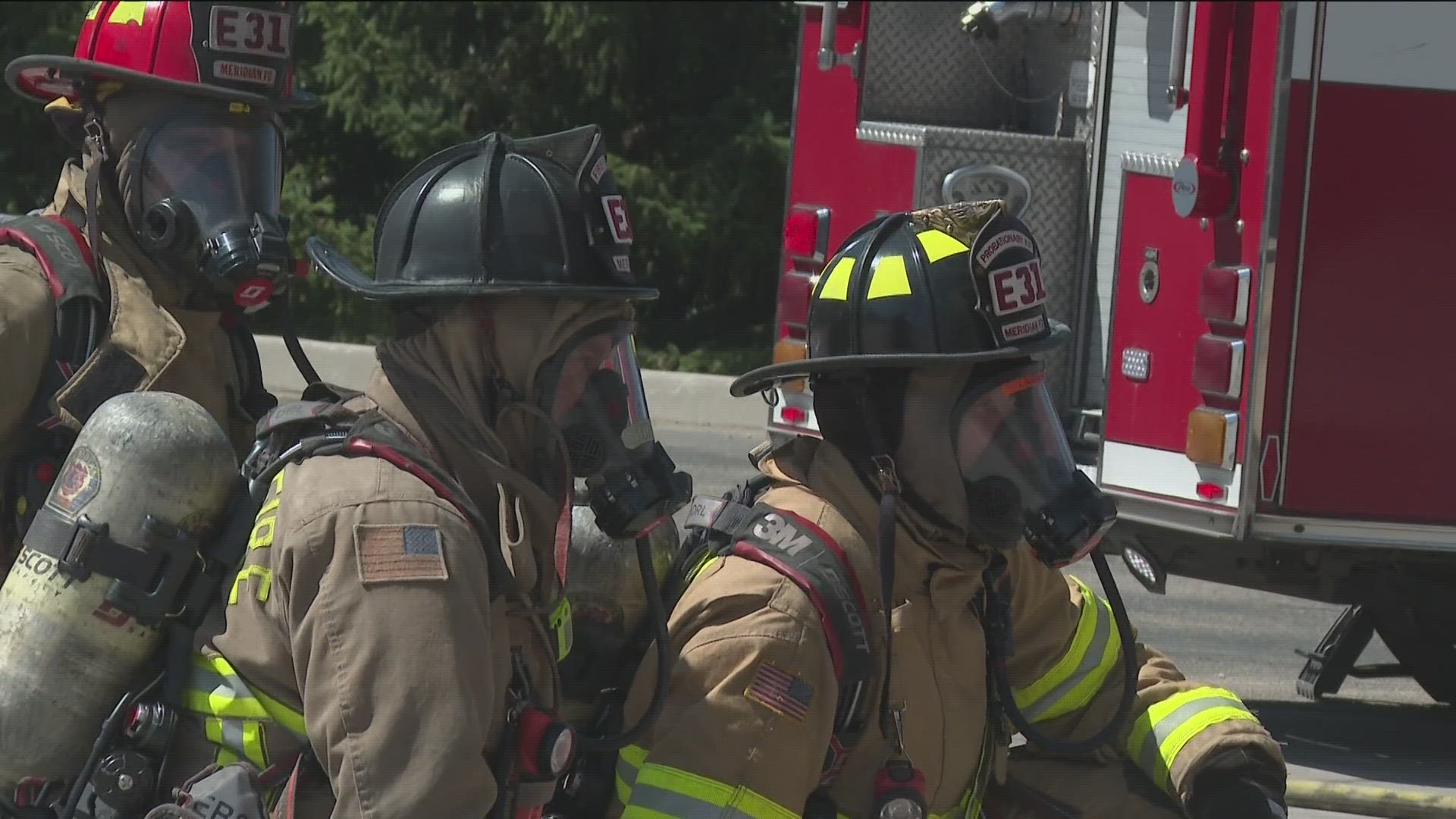 The Meridian Fire Department's biggest challenges it struggles with currently are response time and staffing.