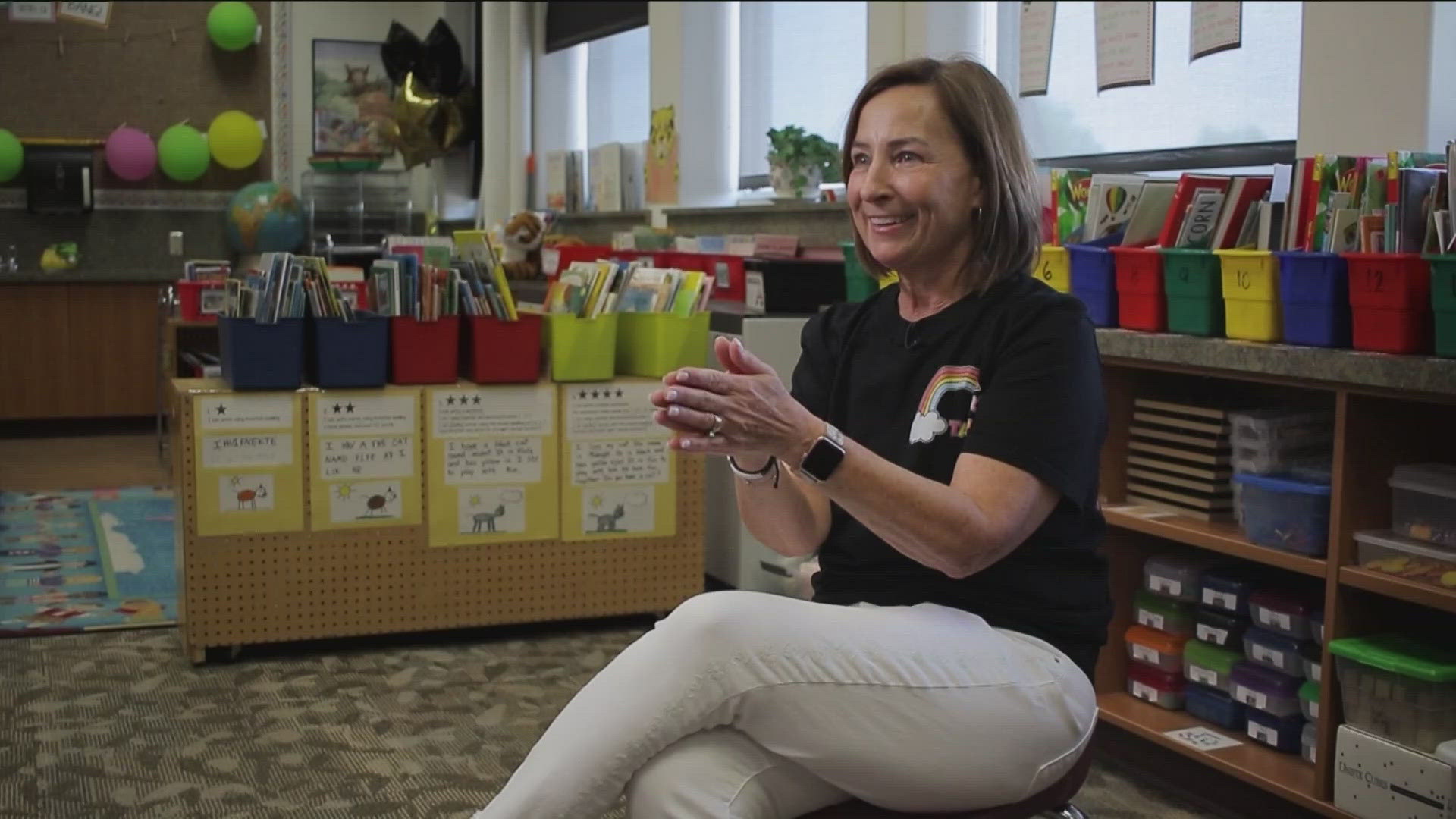 For first-grade teacher Mrs. Taylor, summer means the end of the year for her students. But in this case, the bell will mark the end of her 35-year career. 