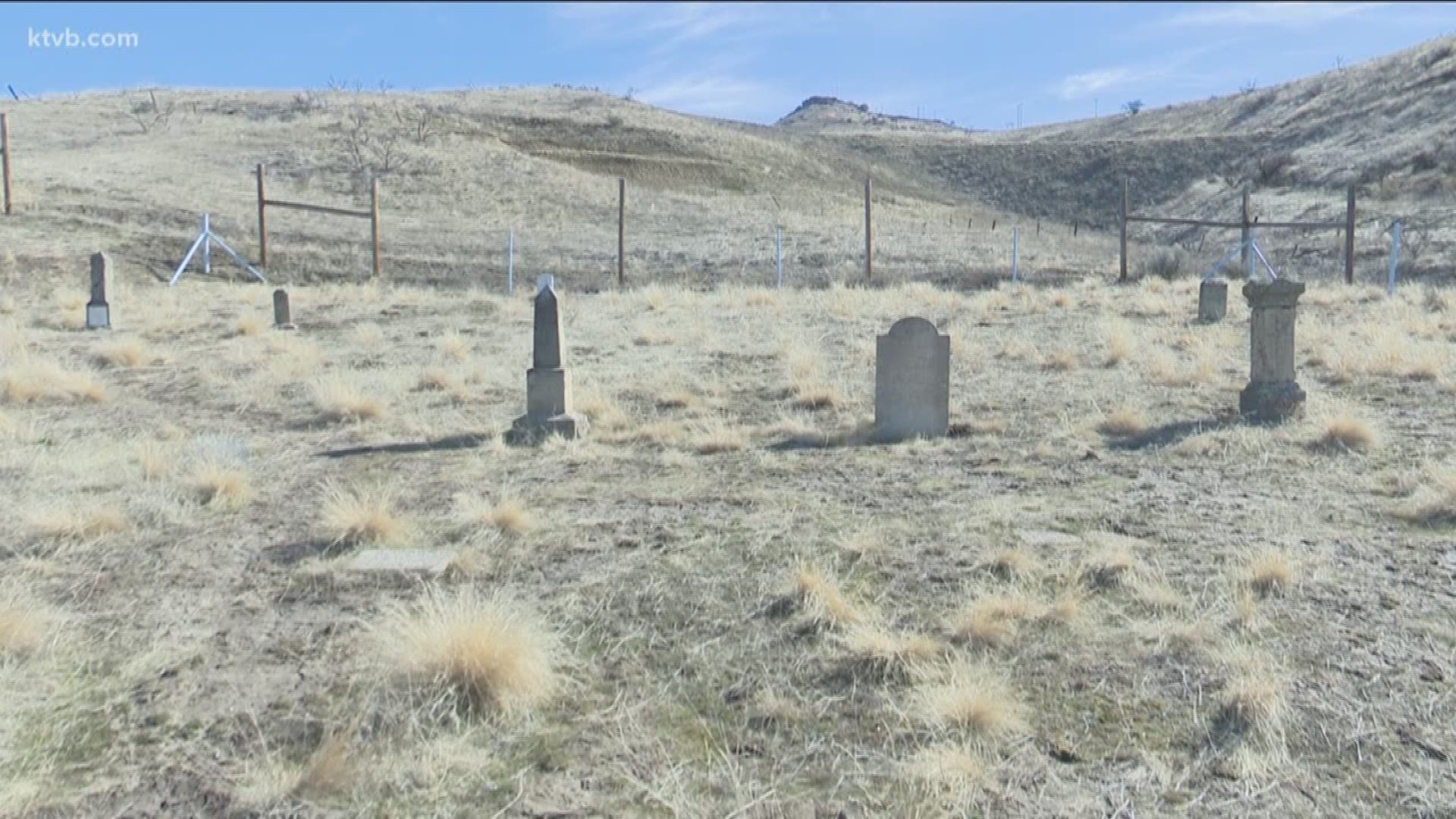 Idaho history experts and the students were attempting to find the remains of inmates buried there, some in unmarked graves.