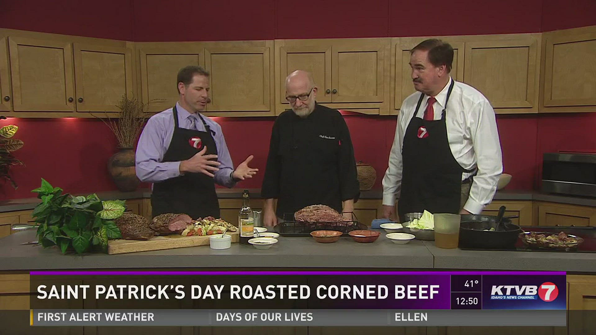 Chef Lou's St. Patrick's Day roasted corned beef