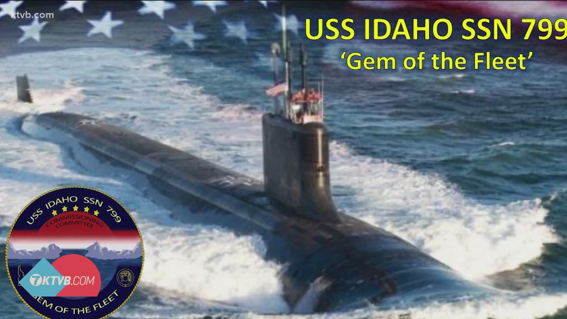 The fifth-ever ship named after Idaho will be a Virginia-class attack submarine.