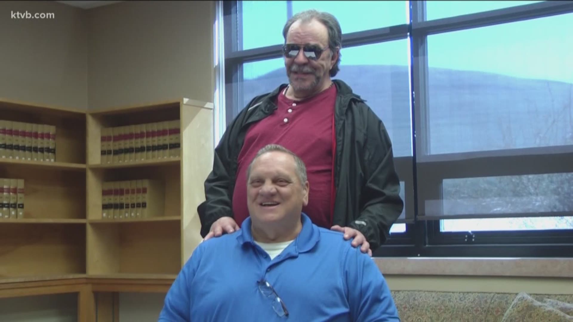 They men are free after serving 23 years in a Montana prison.