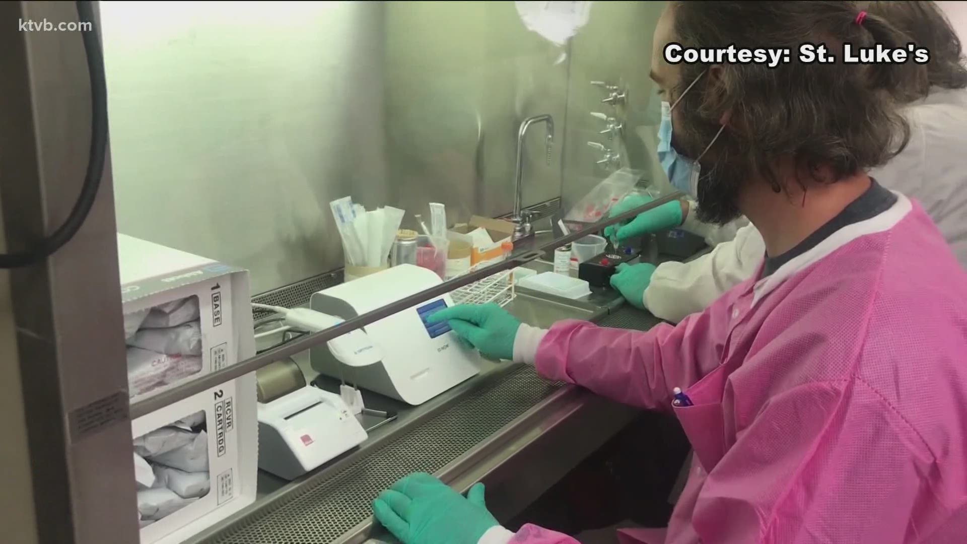 Idaho is just one of many states experiencing a shortage of coronavirus tests.