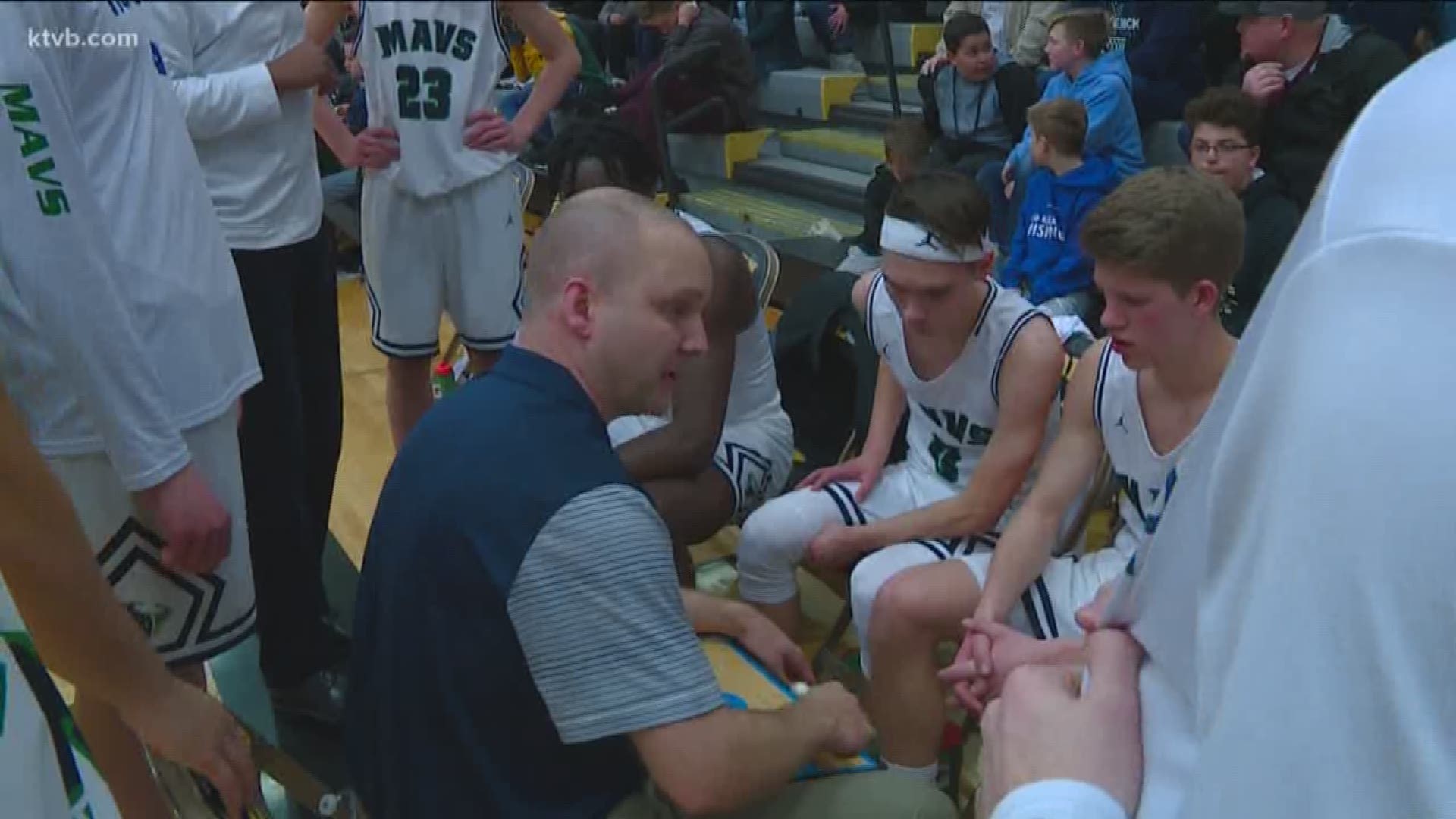 Mountain View vs. Capital boys district basketball highlights 2/19/2019