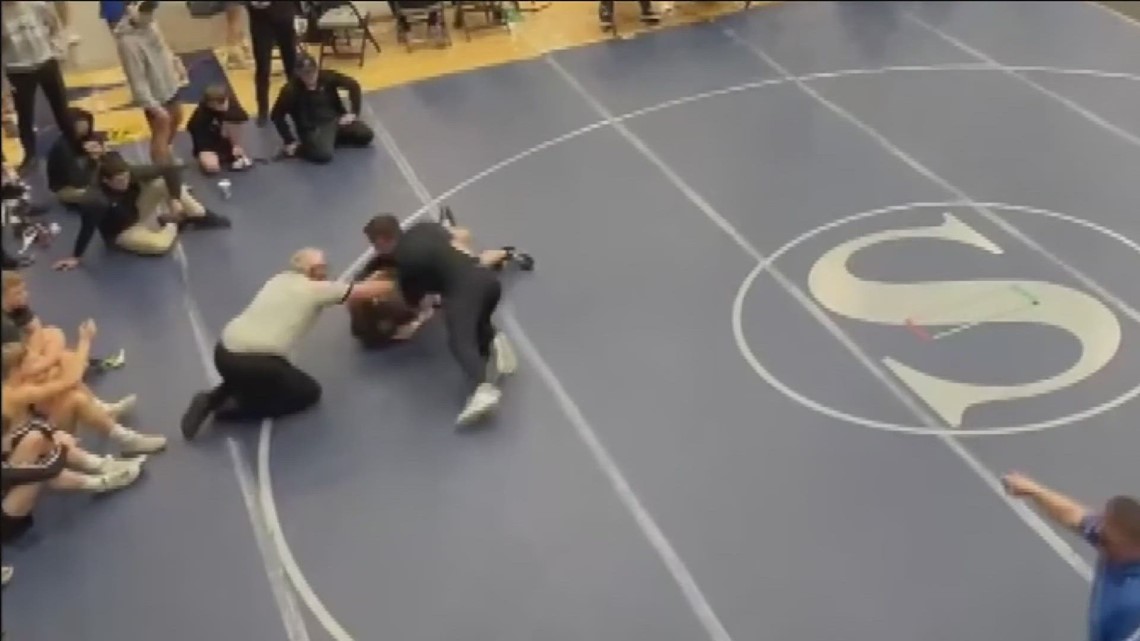 High school wrestling coach banned: 'I've just never seen anybody actually  make it to the wrestling mat, and physically put hands on a wrestler