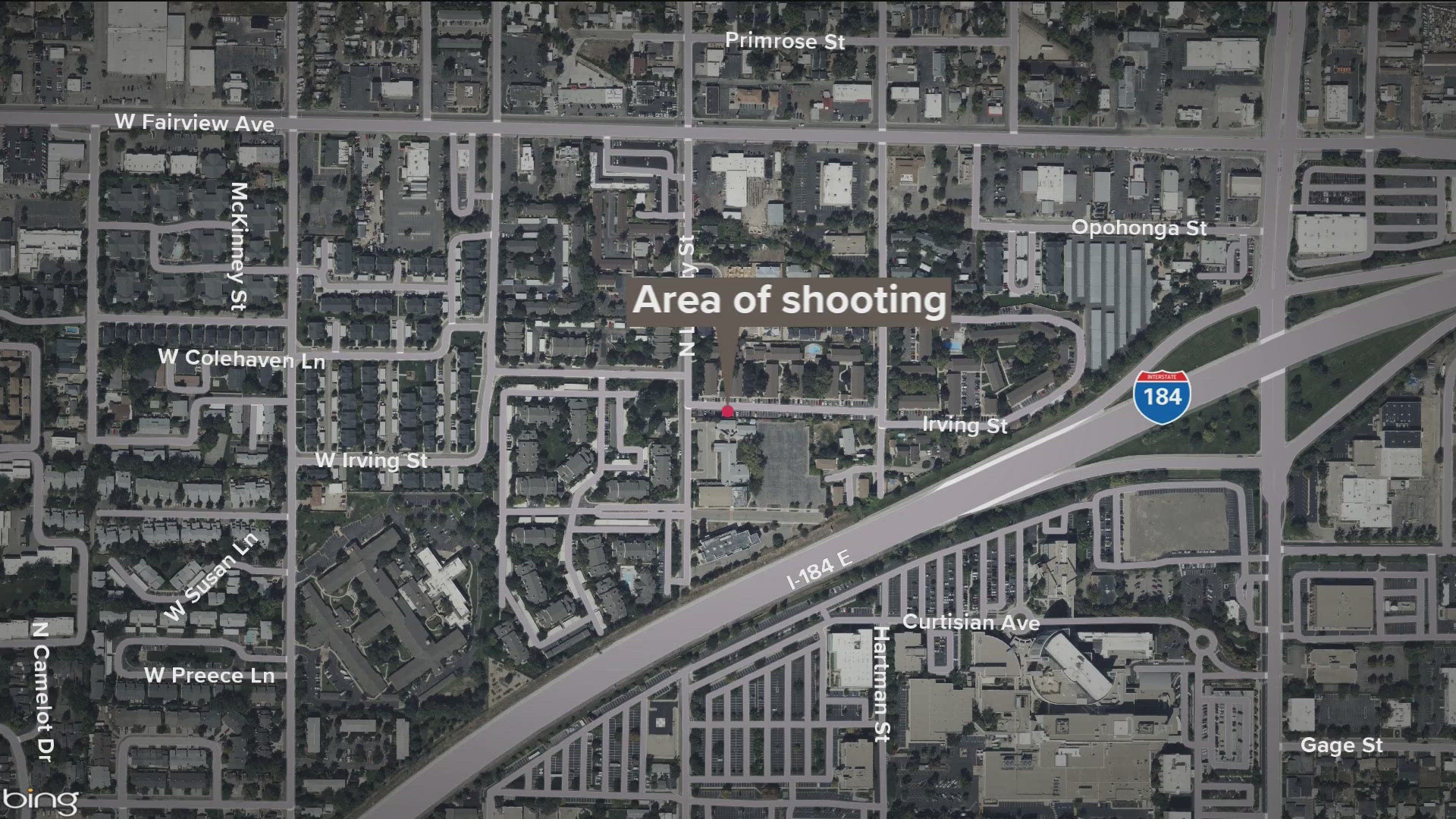 BPD said the suspect had a knife and was holding a victim hostage. He allegedly came at police and an officer shot him. 