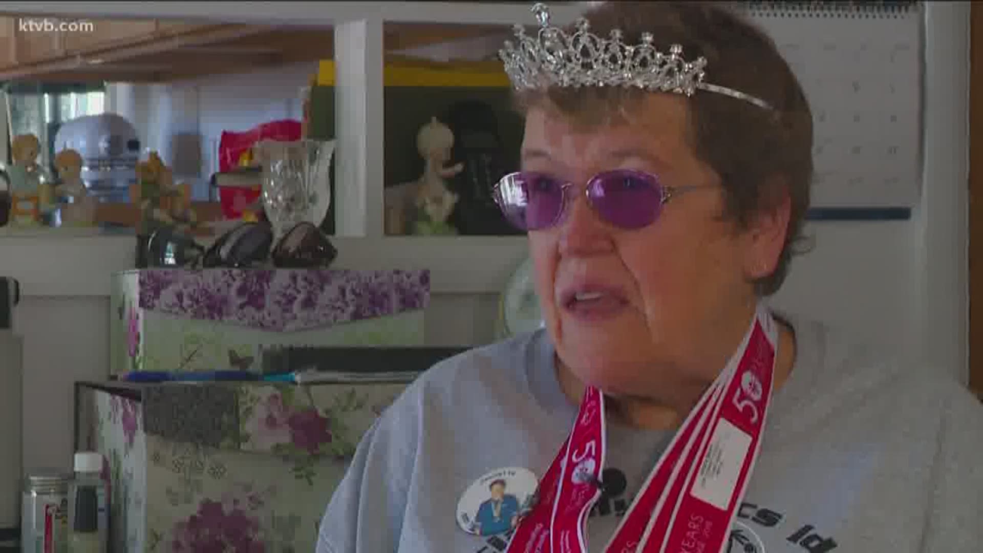Special Olympics athlete Jeanette Boyle honored