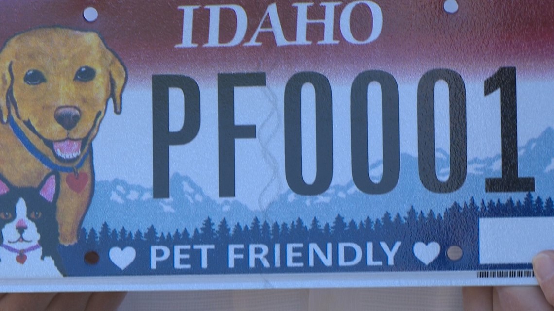 Petfriendly license plates now available in Idaho