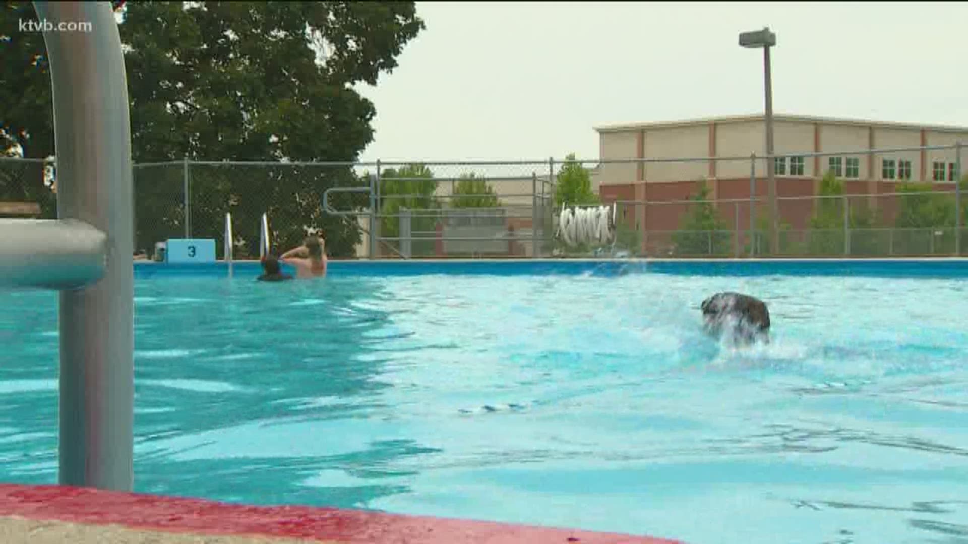 Six outdoor swimming pools open Friday afternoon.