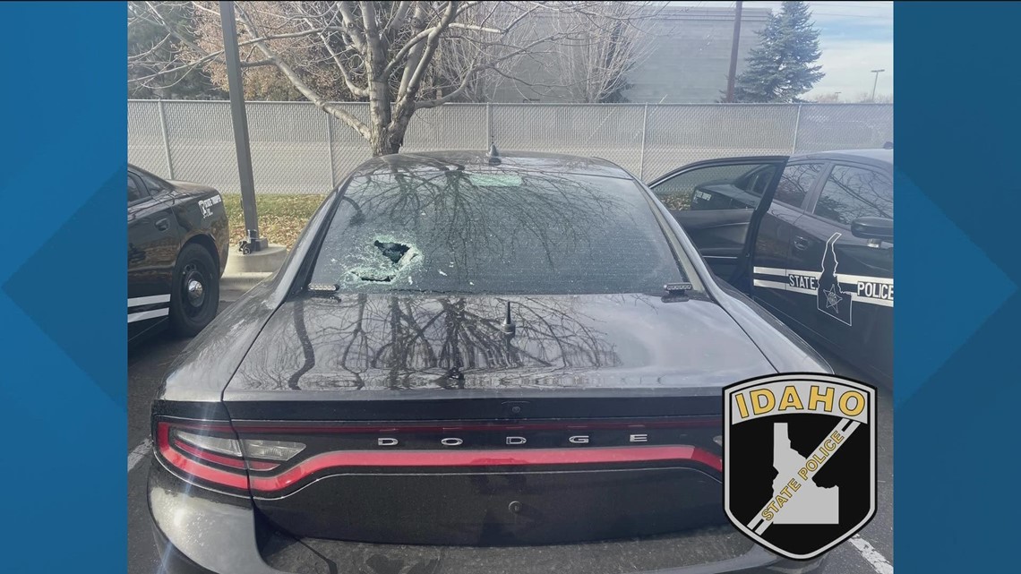 Idaho State Police vehicle hit by full beer bottle during DUI ...