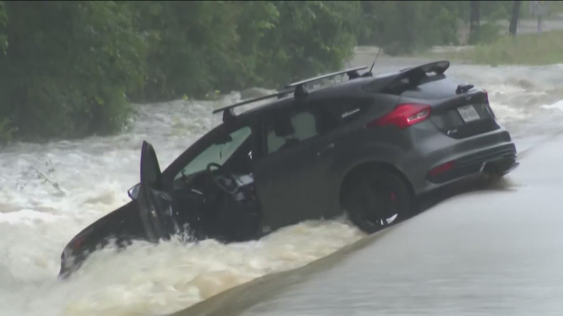 Some parts of the Huston area saw nearly a foot of rainfall overnight. Storms are expected to continue into the weekend.