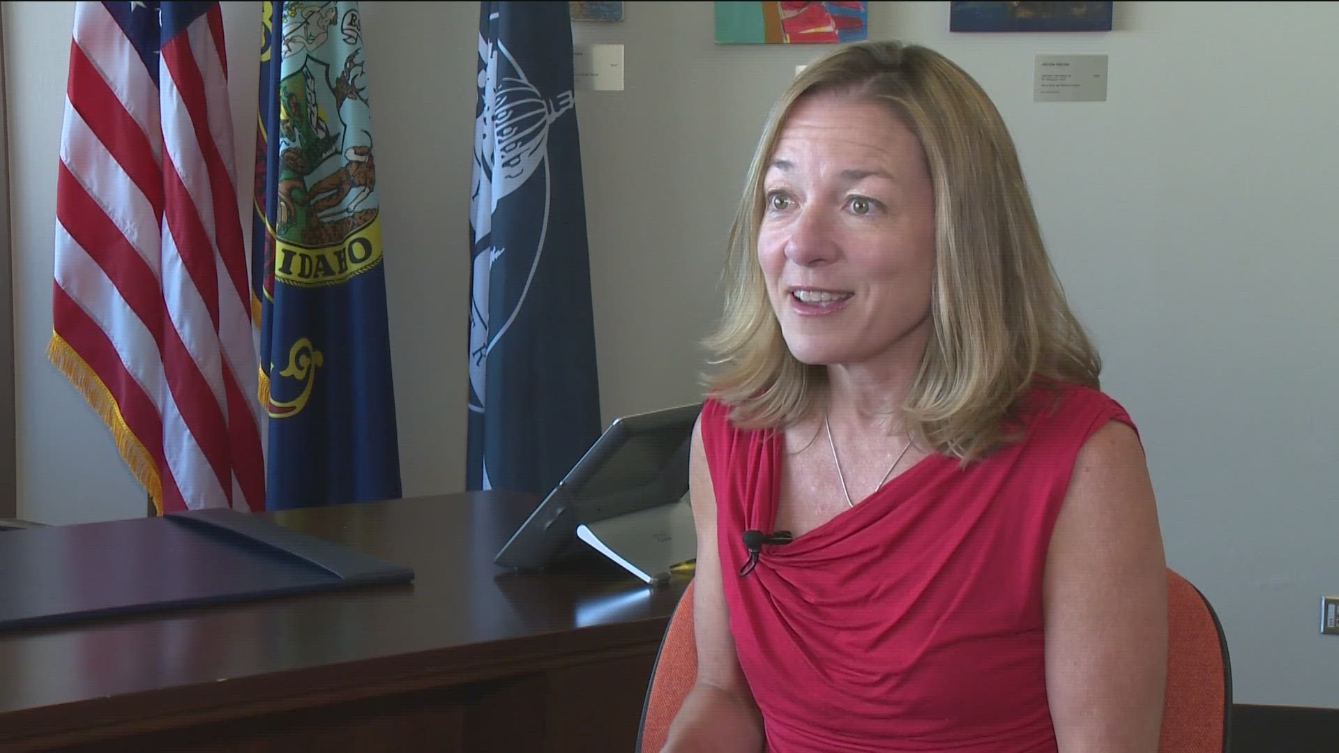 Boise City Council President Holli Woodings announced this week she will resign effective July 21.