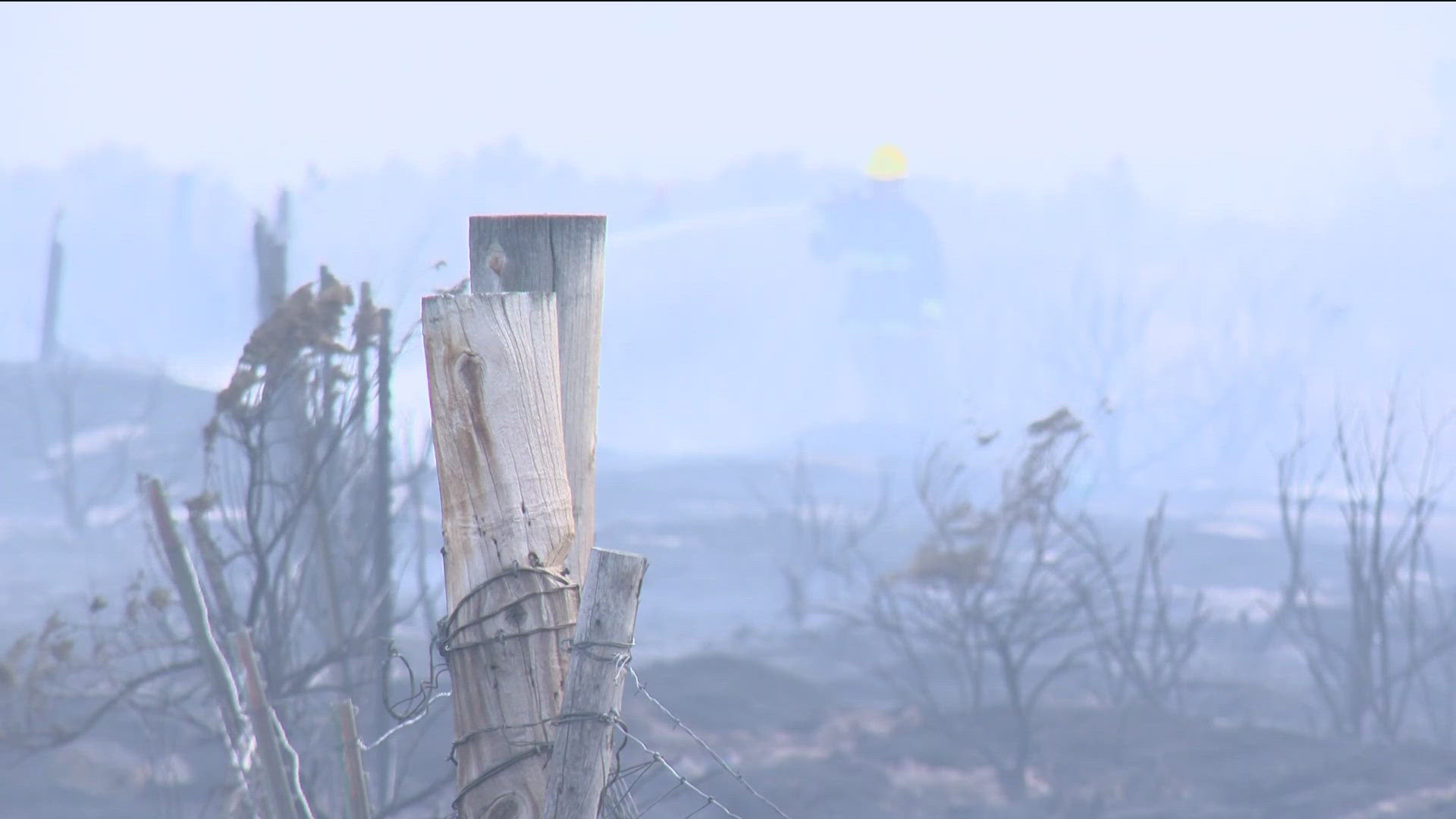 Chad Cline with BLM Idaho told KTVB that colder weather coming to the Treasure Valley doesn't mean fires can't happen.