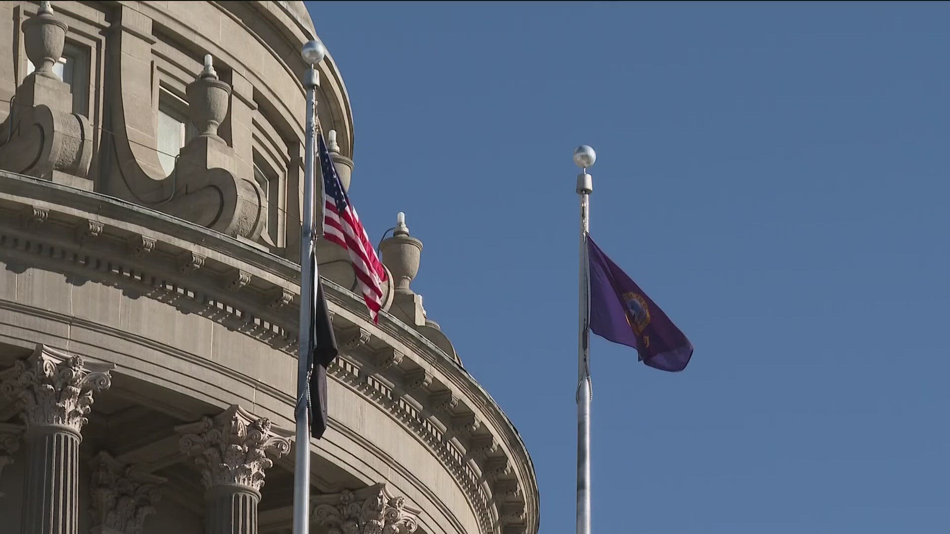 Flag ban doesn't fly at the Idaho legislature, the bill did not garner the votes to pass.