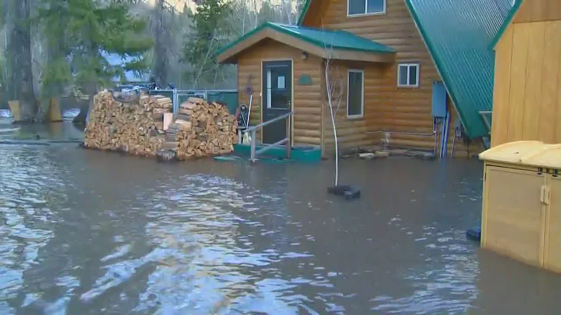 Major flooding throughout the Wood River Valley is causing big problems for residents.