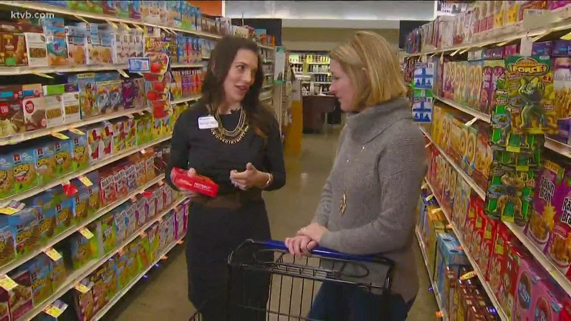 KTVB took a typical grocery list to Molly Tevis, an in-store registered dietitian with Albertsons, to learn how to shop smarter.