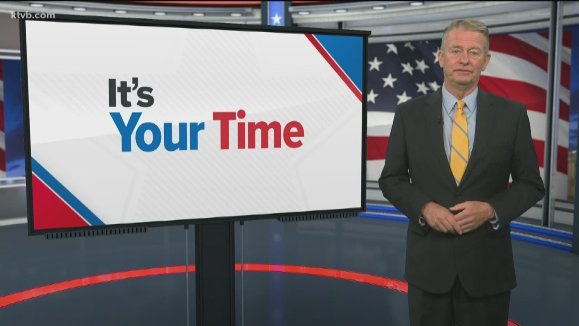 It's Your Time: KTVB asked November 2018 election candidates to share a one-minute pitch to voters. We've been airing these segments in our Channel 7 noon newscasts throughout October.