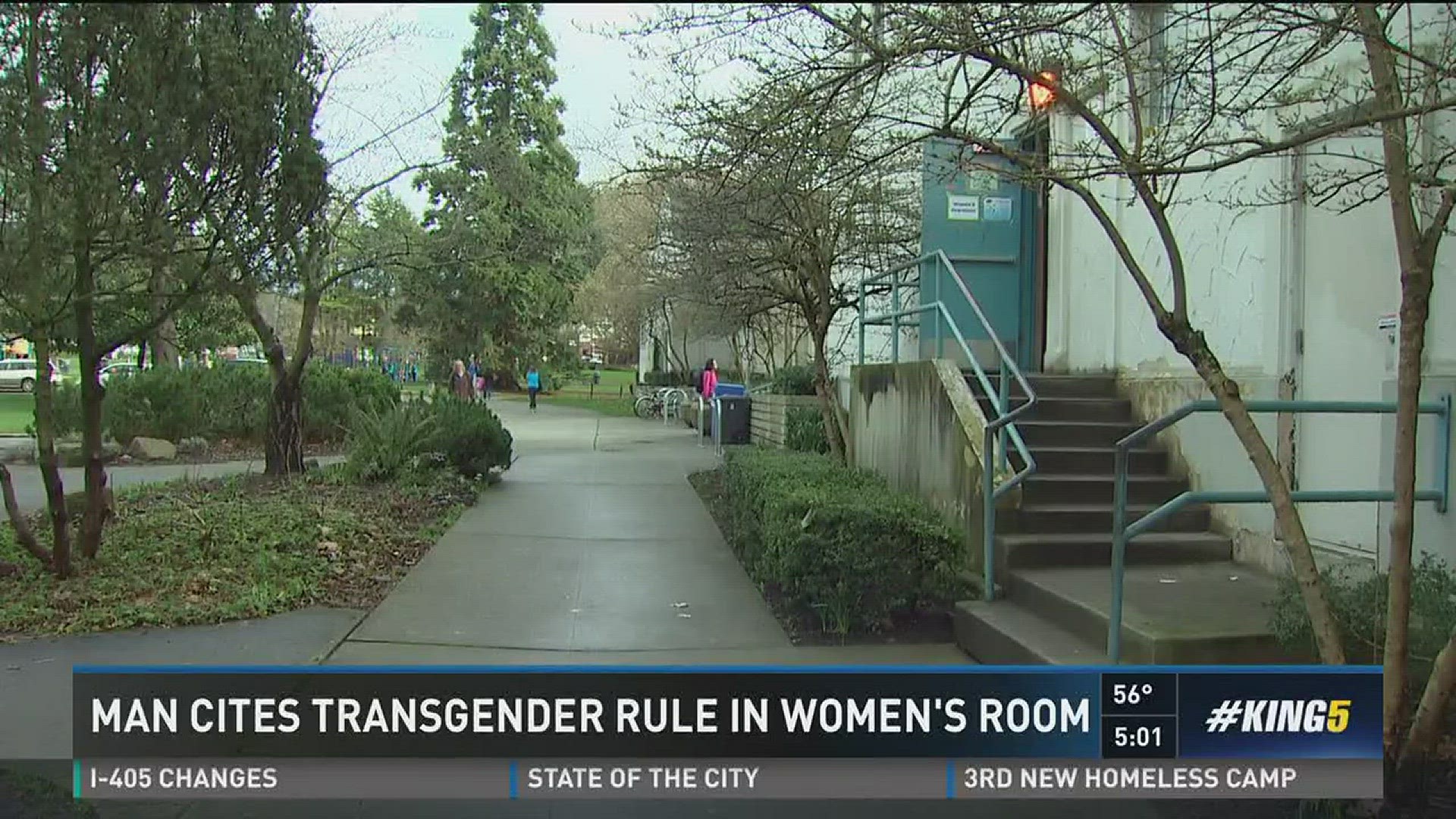 Seattle Parks and Recreation is facing a first-of-a-kind challenge to gender bathroom rules.