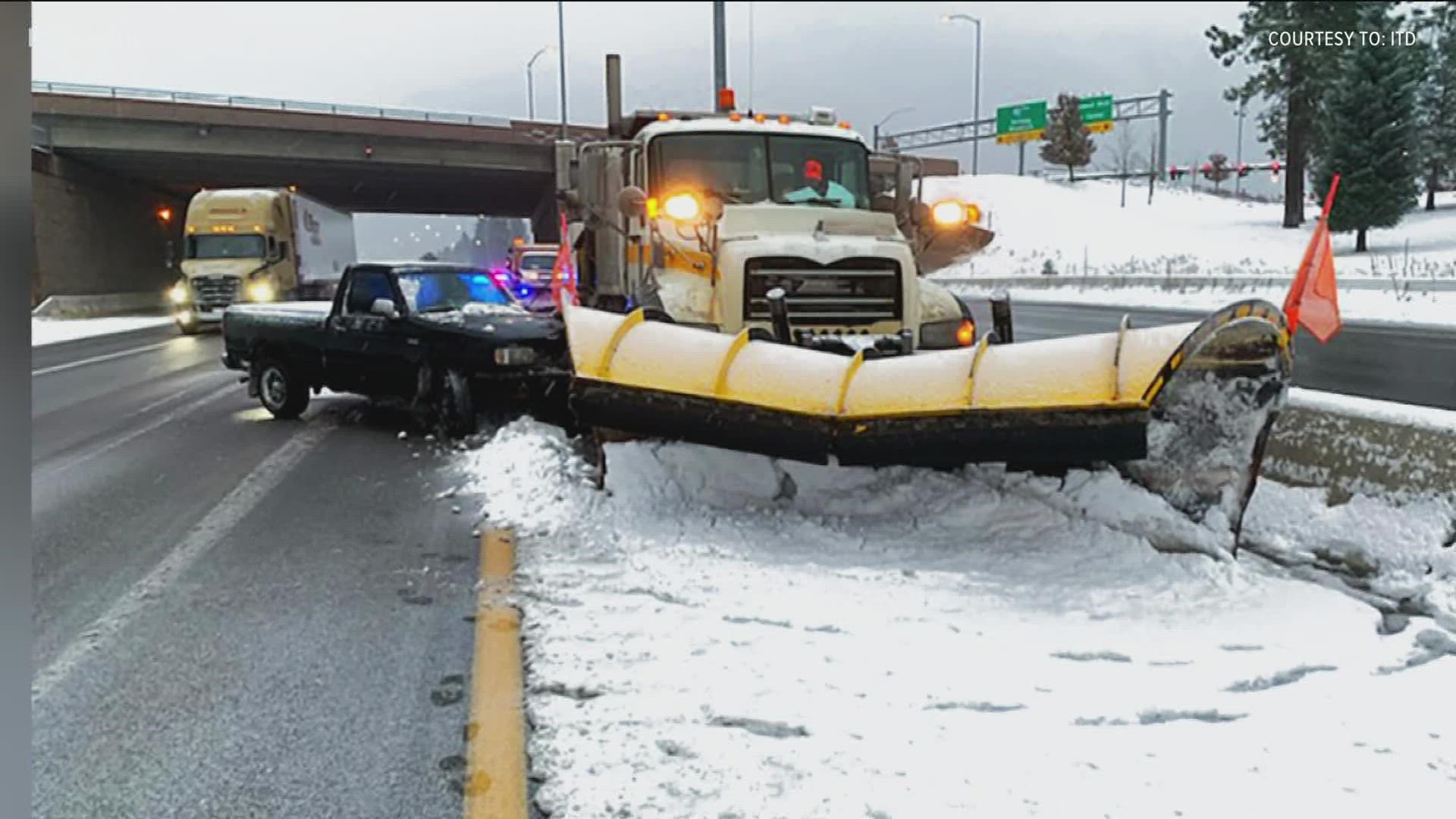 With snow in the forecast across the state, Idaho Transportation Department wants to remind the public how to travel safely with plows on the road.