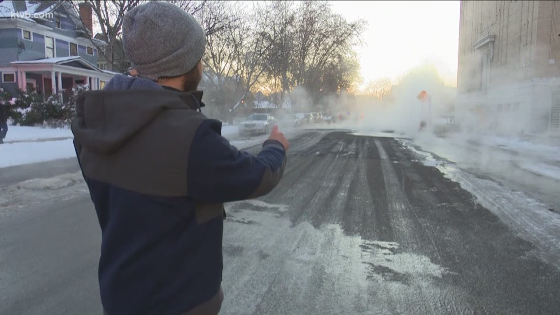 Geothermal break opens near Boise High