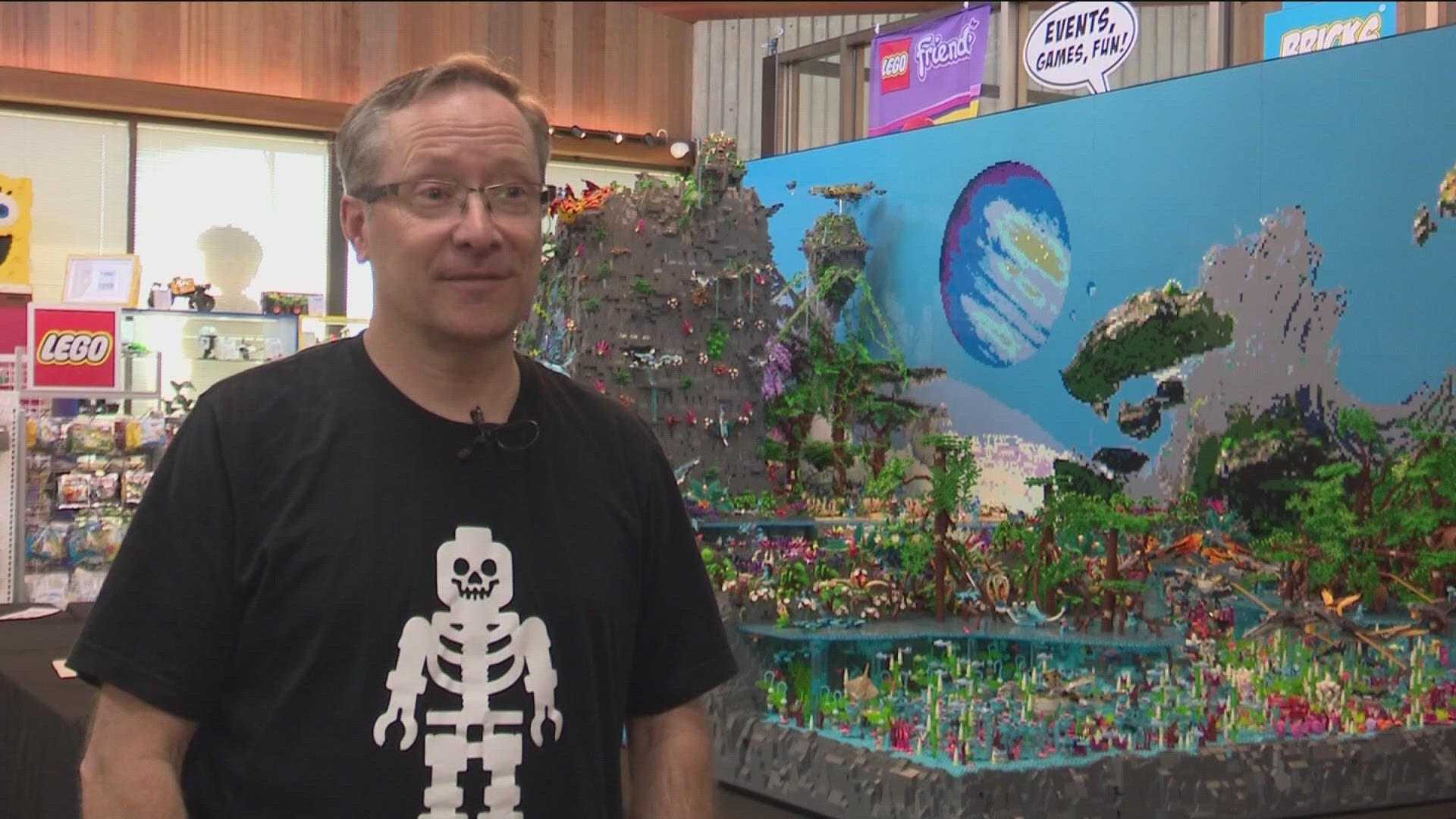 The Idaho Lego Users Group was recently given the opportunity to collaborate with LEGO, Lightstorm and Disney to create a million piece project.