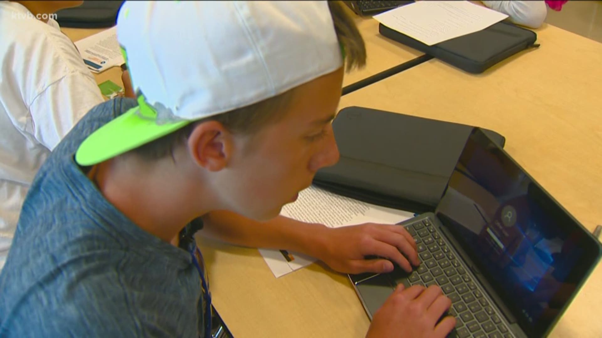 Nampa students have used laptops or tablets for the past few years; because of coronavirus concerns, the devices will become their link between home and school