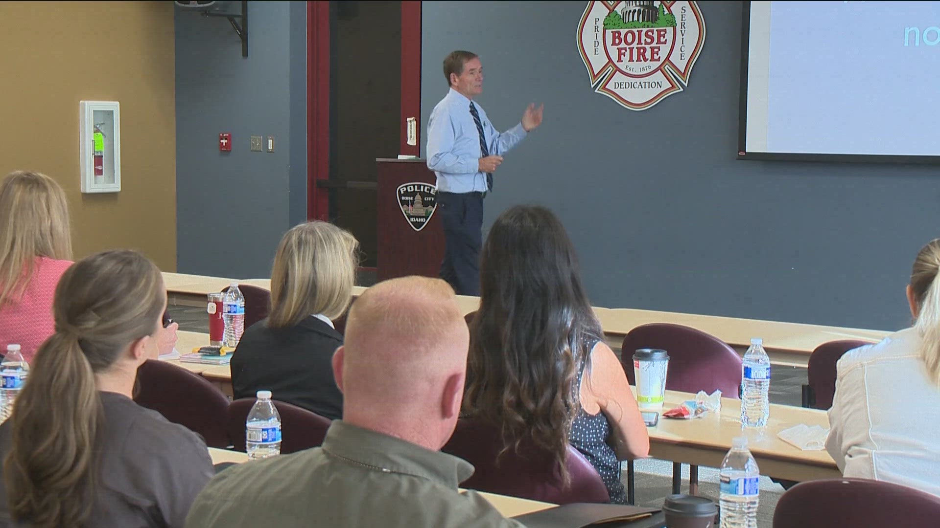 Boise Police Department of local law enforcement will join advocacy groups and financial institutions for a training with Paul Greenwood.