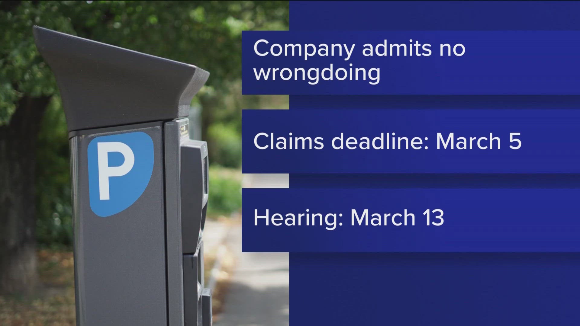 Anyone who received a notice from the ParkMobile 2021 app about a data security incident is eligible for a cash settlement.