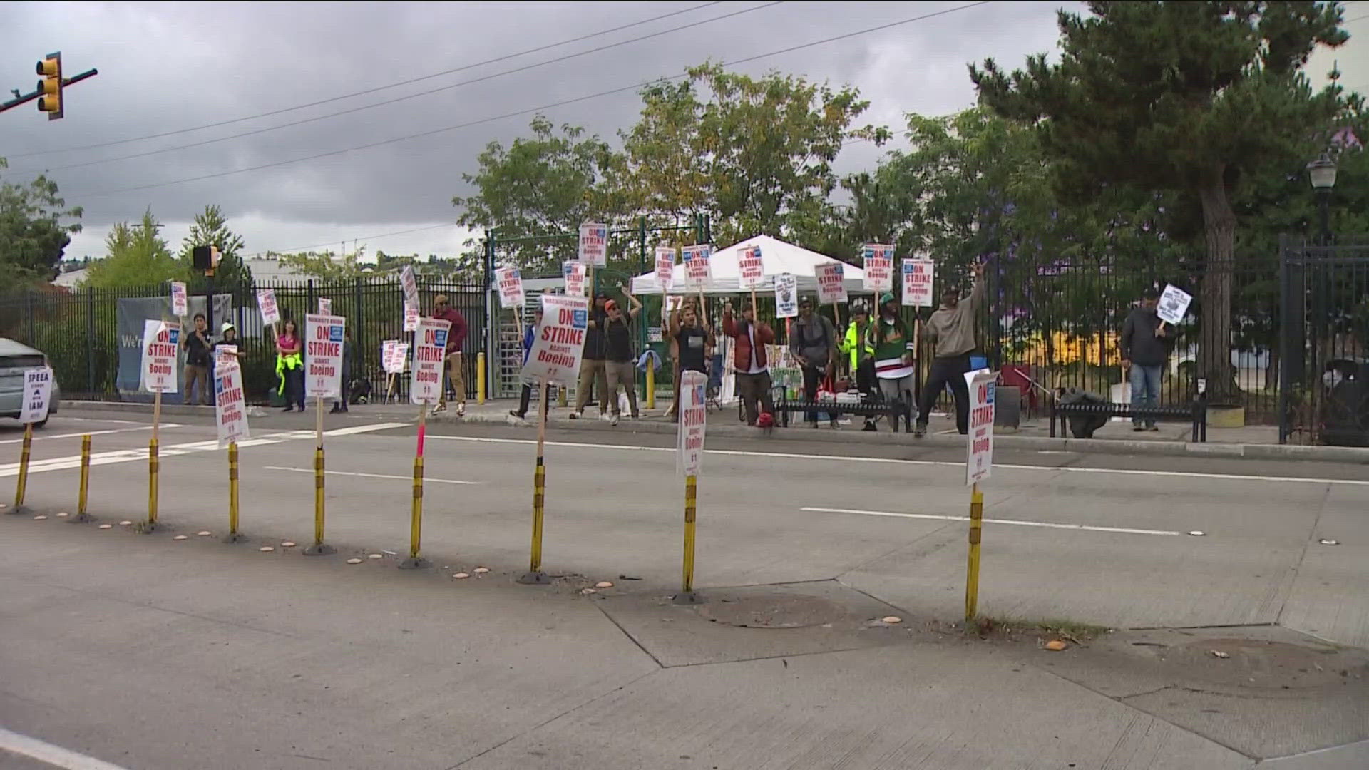 With the ongoing Boeing strike, local businesses near the plants have seen a decrease in business as their frequent patrons stand on the picket line.