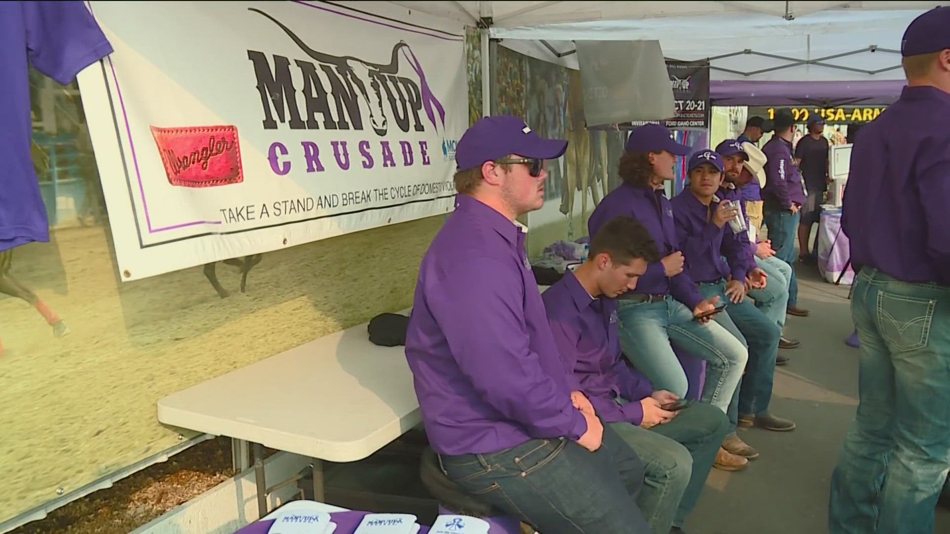 Everyone is encouraged to wear purple and help spread the message that the cycle of domestic violence needs to end. 