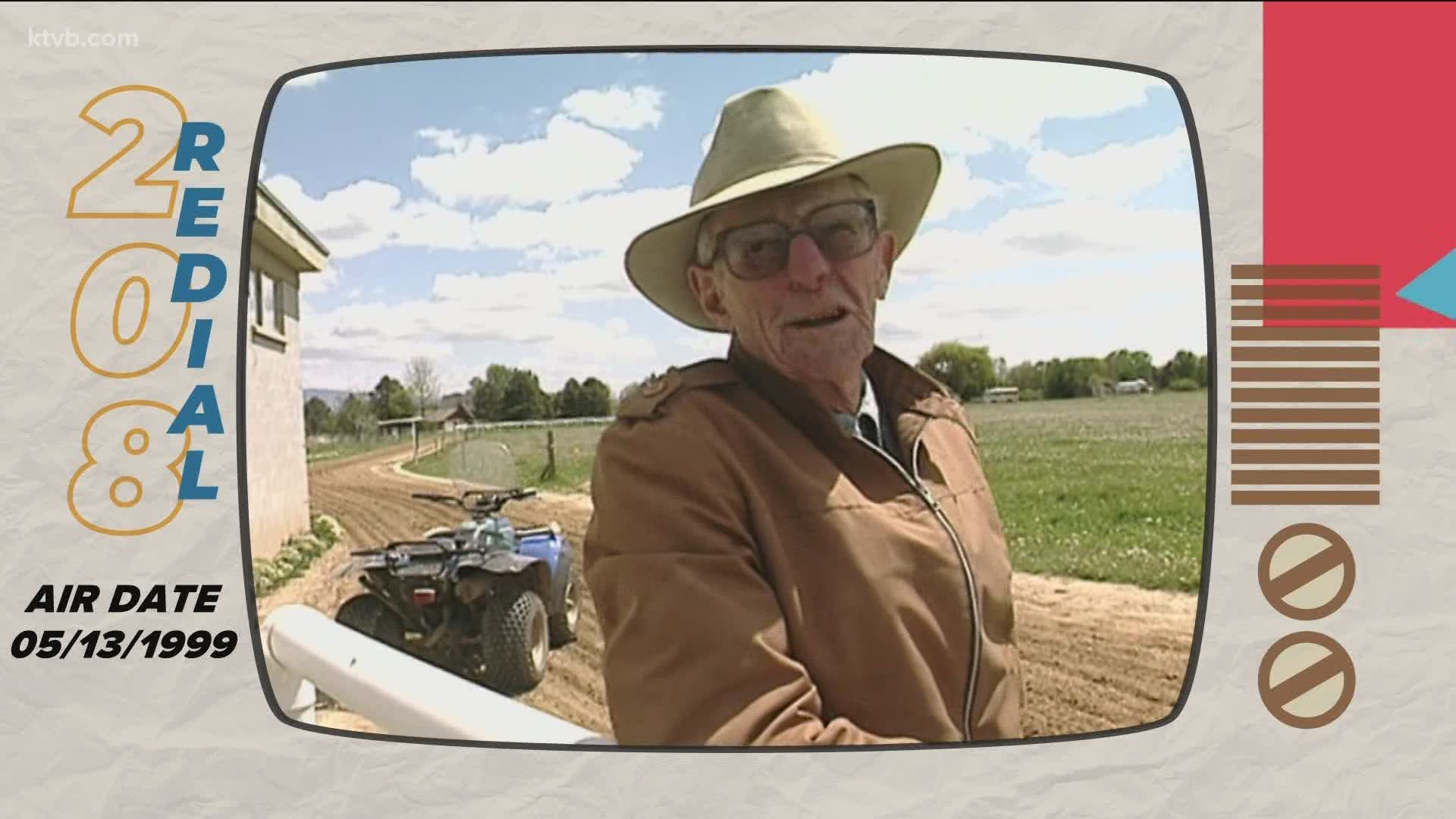 In 1999, former KTVB life reporter John Miller met a man by the name of Jake Molenaar, an 84-year-old retiree who was still training thoroughbred horses on his farm.