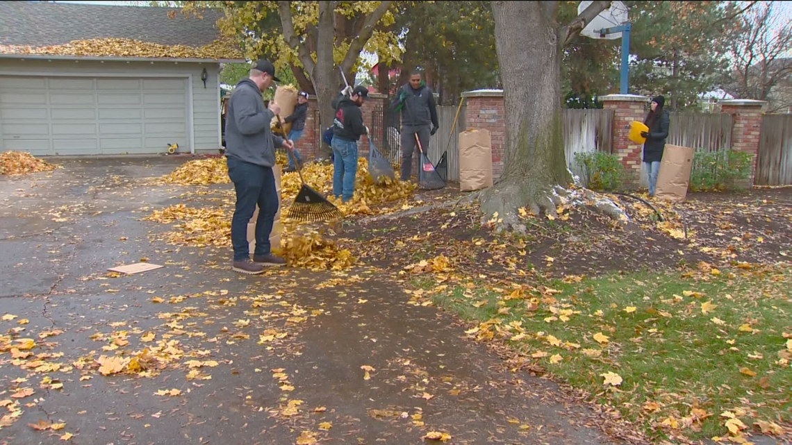 Fall Raking Volunteer Rake Up Nampa looking for community volunteers to clear fall leaves ...