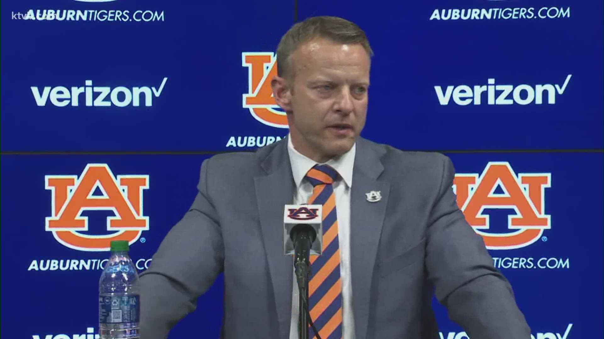New Auburn football coach Bryan Harsin on leaving Boise State, his hometown and alma mater New Auburn football coach Bryan Harsin on leaving Boise State, his hometown and alma mater