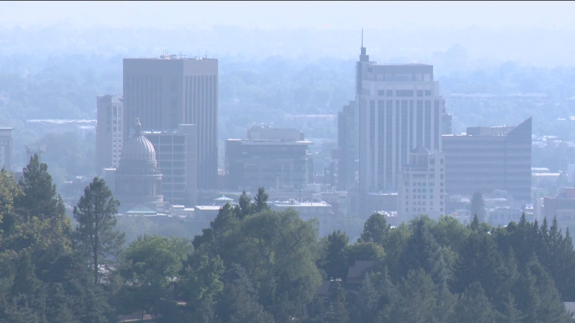 The DEQ told KTVB that over the past two weeks, the Treasure Valley has been getting hammered with smoke.