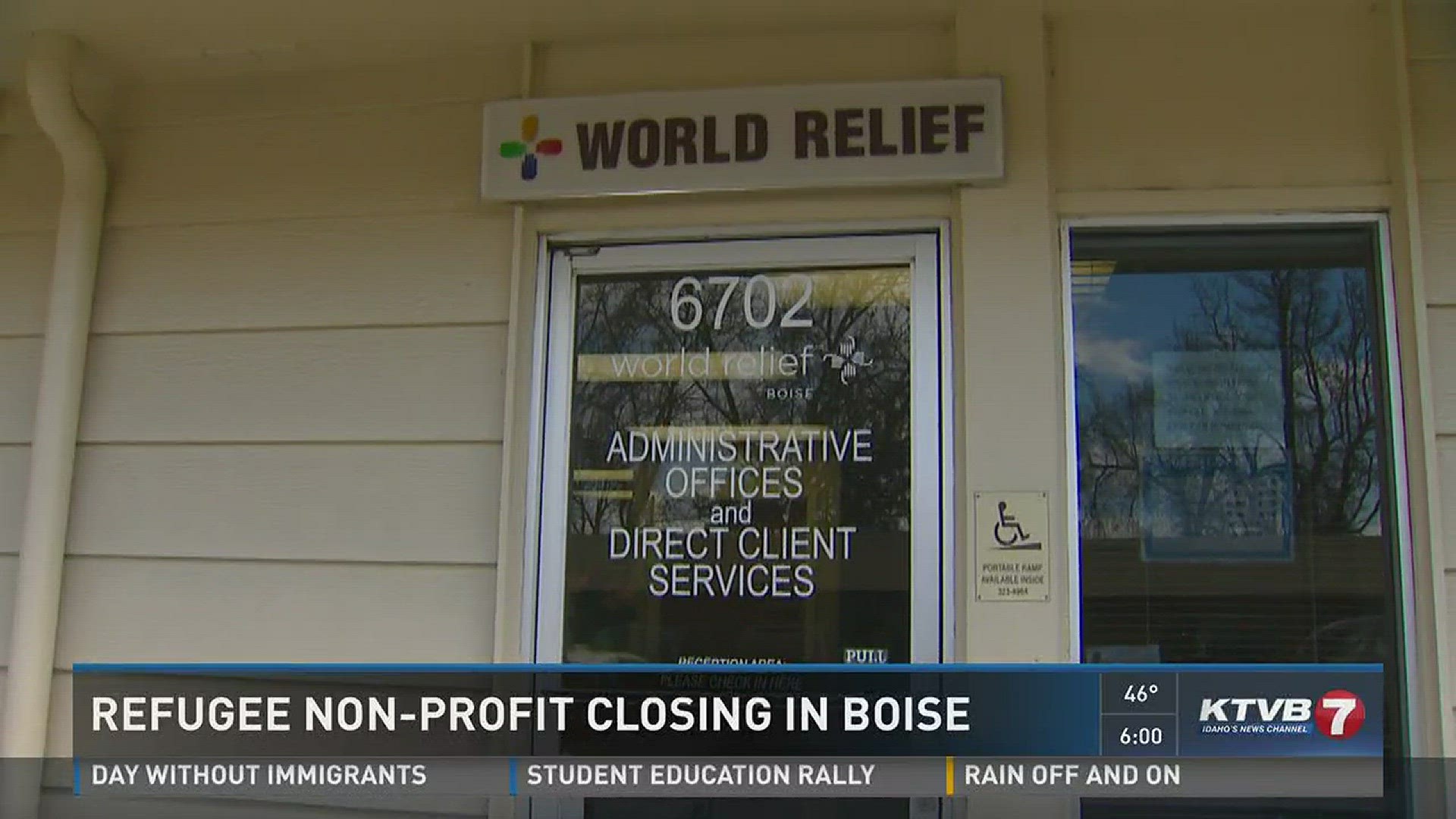World Relief is closing five offices across the country.
