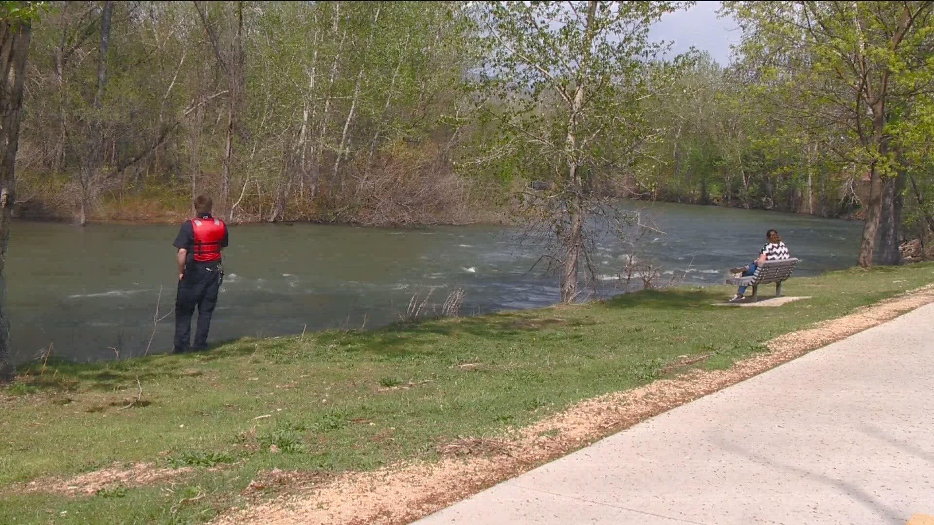 The body was pulled from the river by the Boise Fire Dive Rescue Team during training close to where the kayaker was last seen.
