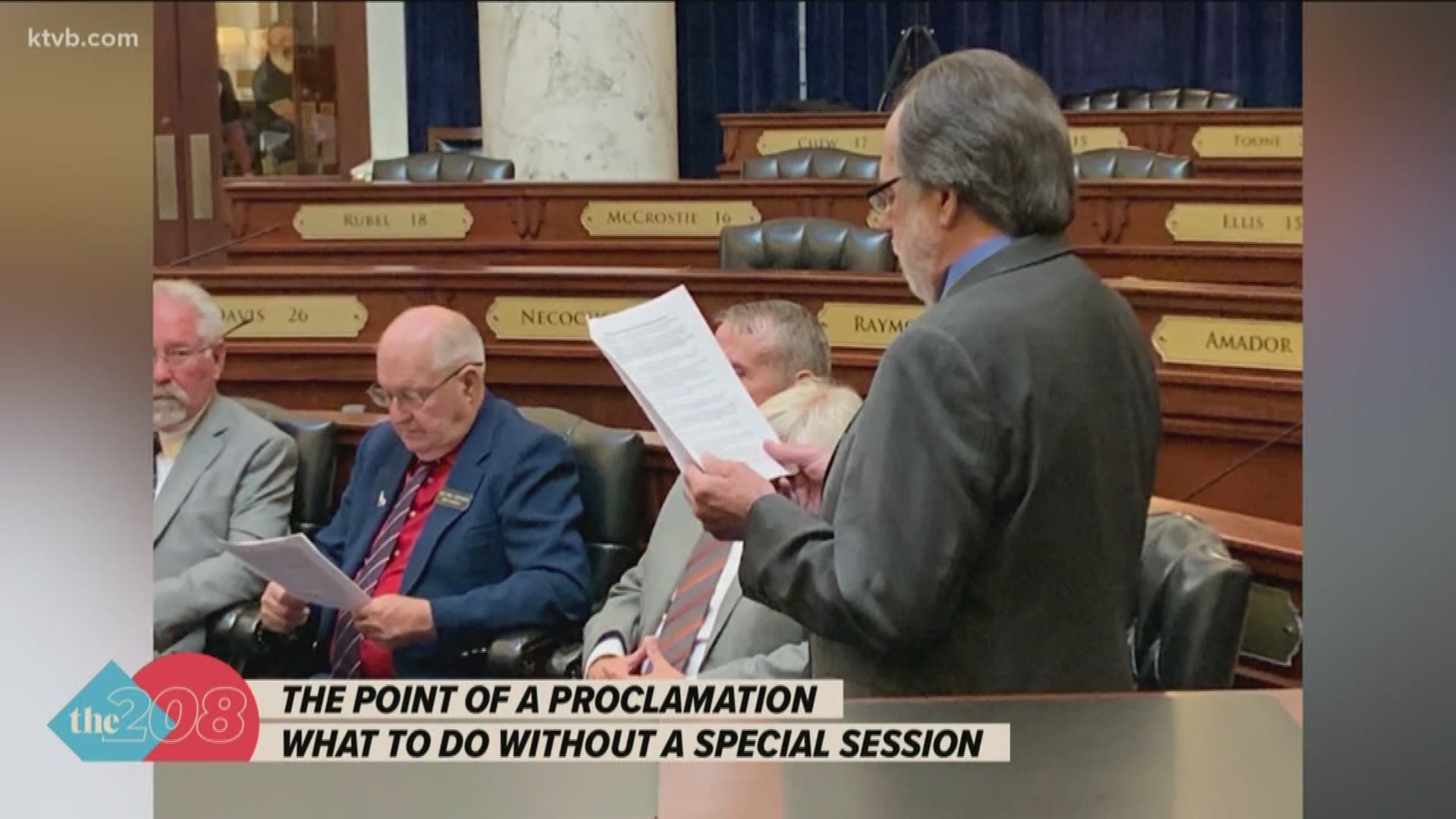 Even though the session was unofficial didn't accomplish anything, she said they were able to show their voters that they are listening to their concerns.