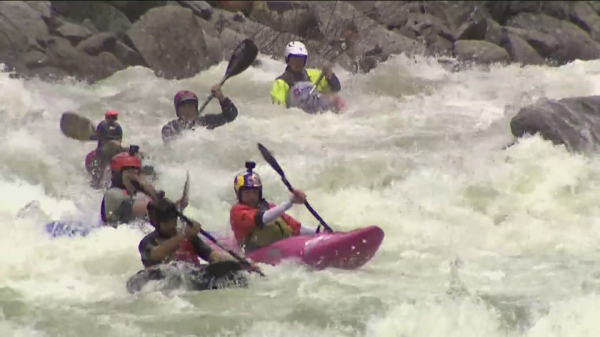 Organizers of the North Fork Championship said the event got too big, but this year they are bringing back the high-adrenaline kayaking races. 