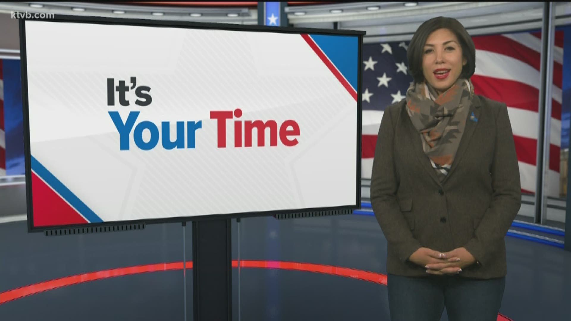"It's Your Time: KTVB asked November 2018 election candidates to share a one-minute pitch to voters. We've been airing these segments in our Channel 7 noon newscasts throughout October."