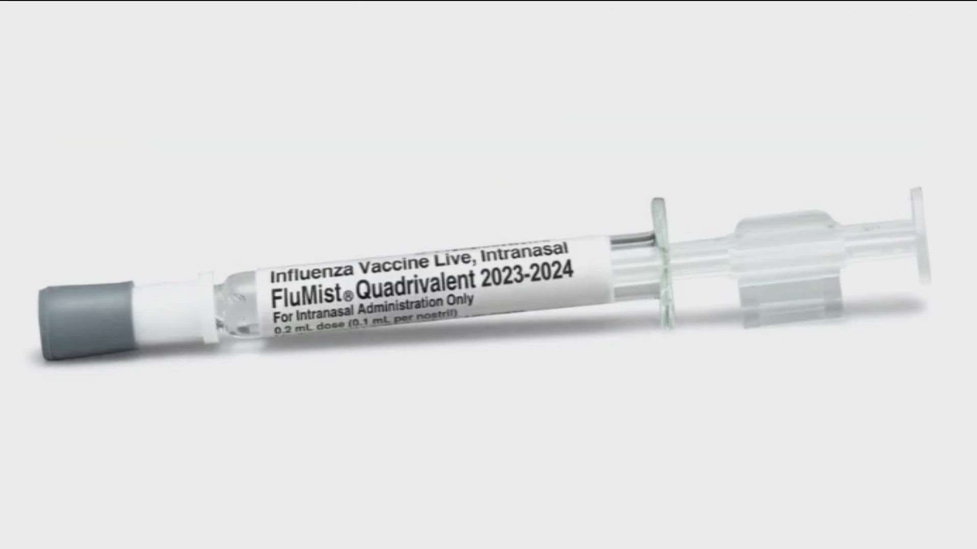 FluMist is a nasal spray that can be given to yourself at home. The needle-free option will hopefully be available to all next flu season.