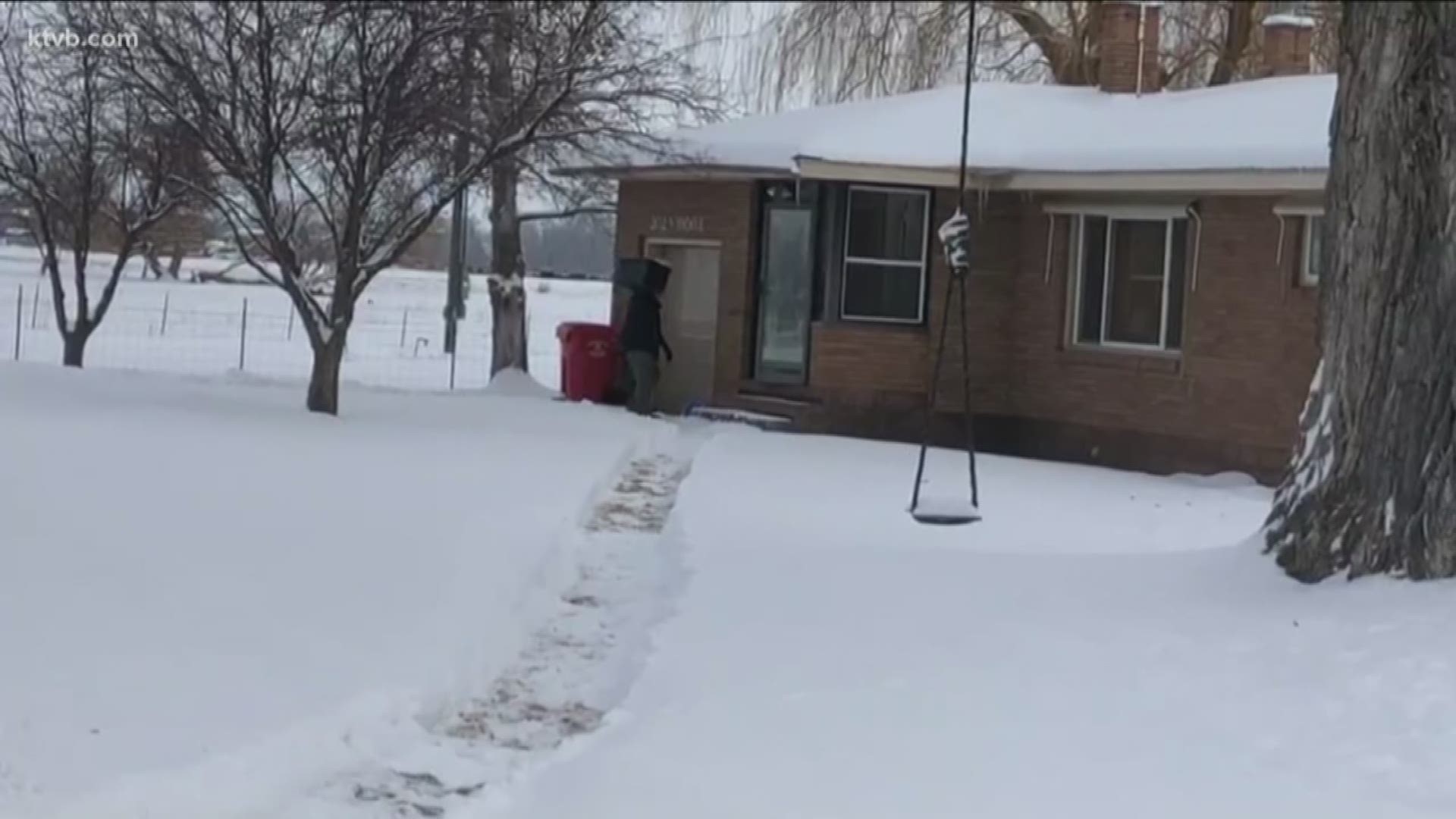 Police in eastern Idaho searched the Rexburg home of Chad Daybell, a person of interest in the case of two missing children.