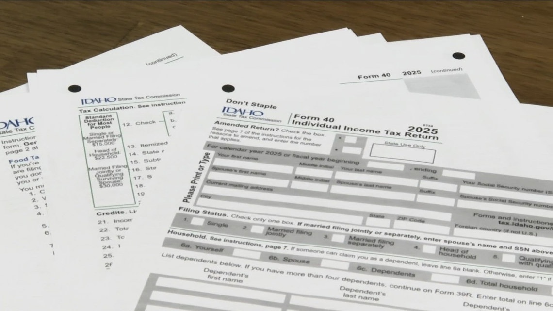 Idaho Tax Commission sets standard deduction update, taxpayers can file state returns now