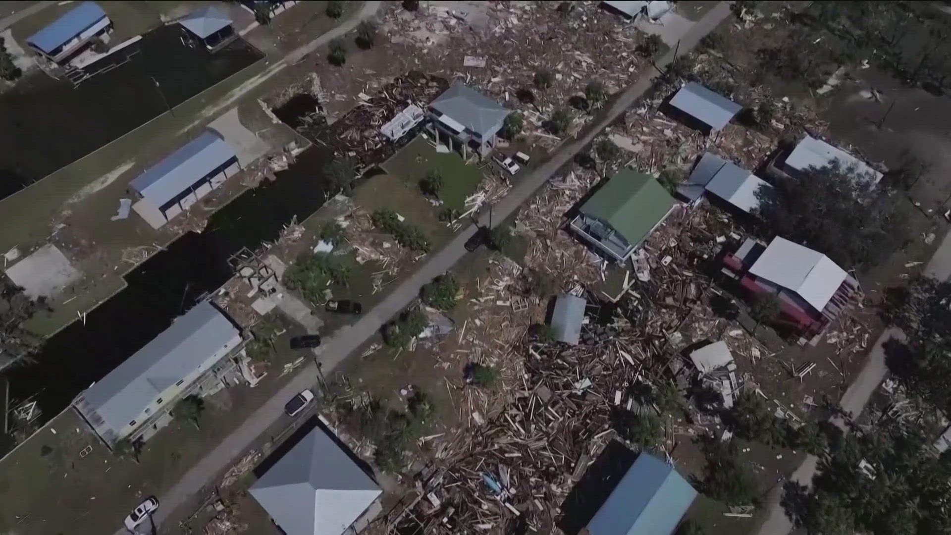 One of the hardest hit areas of the storm was Western South Carolina, with towns demolished and many without utilities.