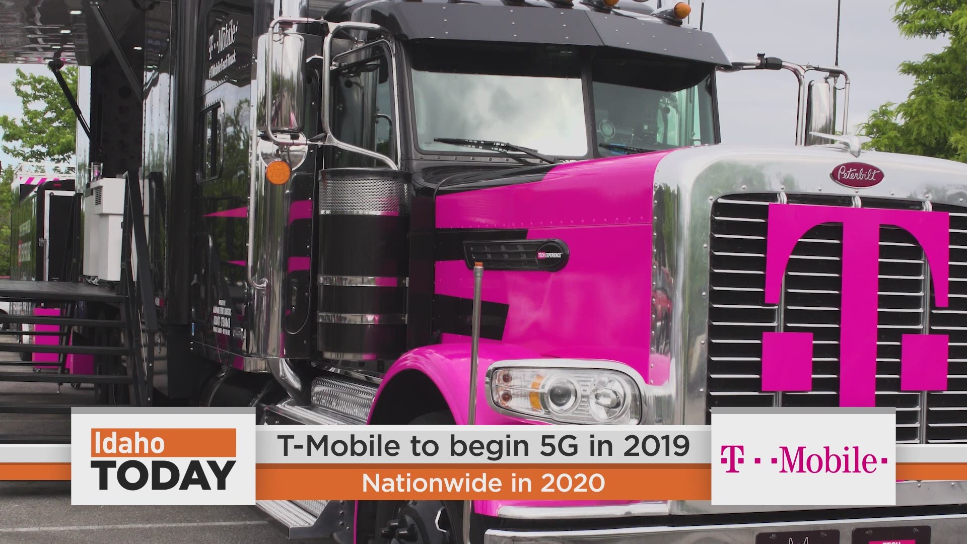 The T-Mobile Future of Wireless Truck is a state-of-the-art showroom on wheels, packed with demonstrations that show why wireless technology, like 5G, is going to be so revolutionary. T-Mobile is bringing 5G to customers starting this year as soon as smartphones are available, and nationwide in 2020. 

If you’re interested in learning more about T-Mobile and 5G technology, visit t-mobile.com and, keep an eye on “The Future of Wireless Truck” on social media at #T-MobileTechTruck – you never know when they might be at an event near you!