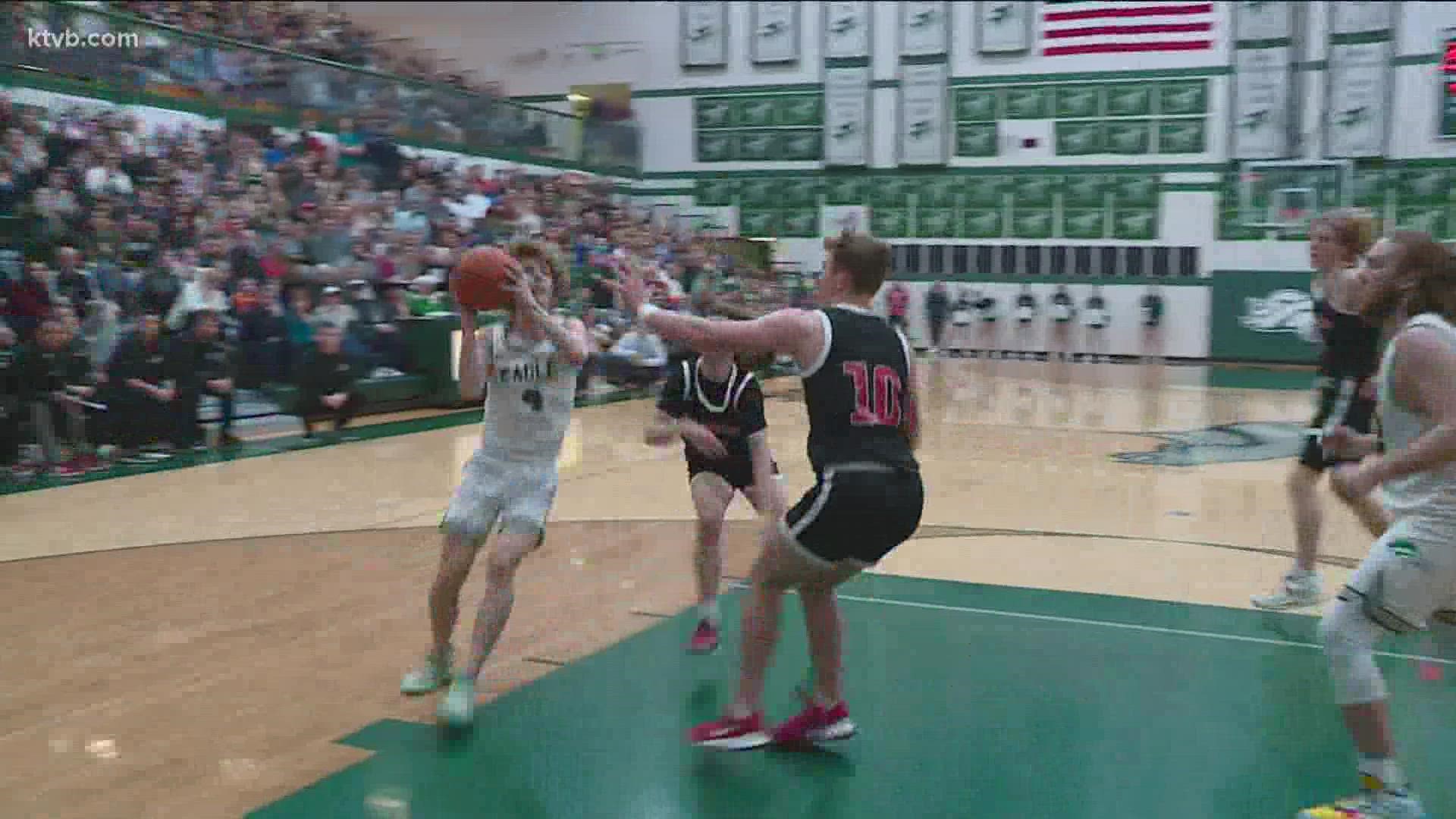 Both Eagle and Owyhee enter Friday's title game with 20-3 records. In their first matchup this year, Eagle pulled off a four-point overtime victory.