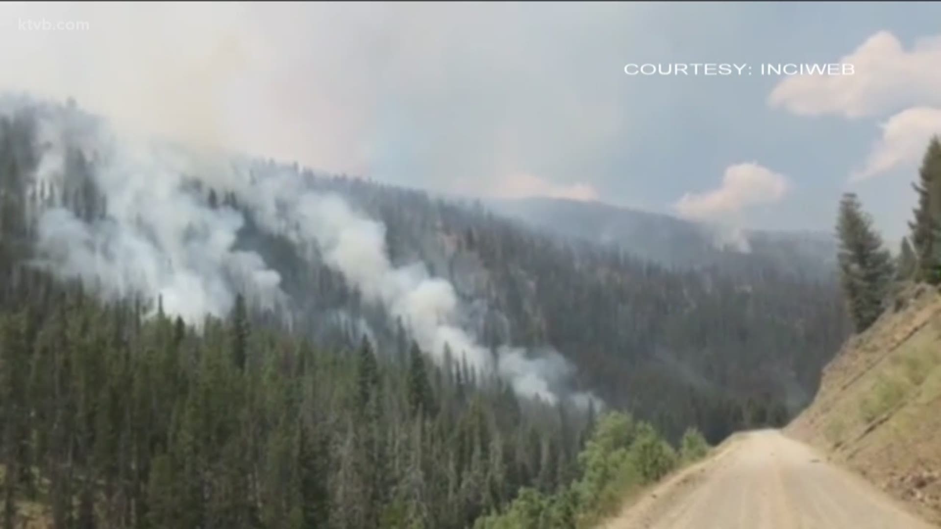 The latest updates on several wildfires burning in the state.