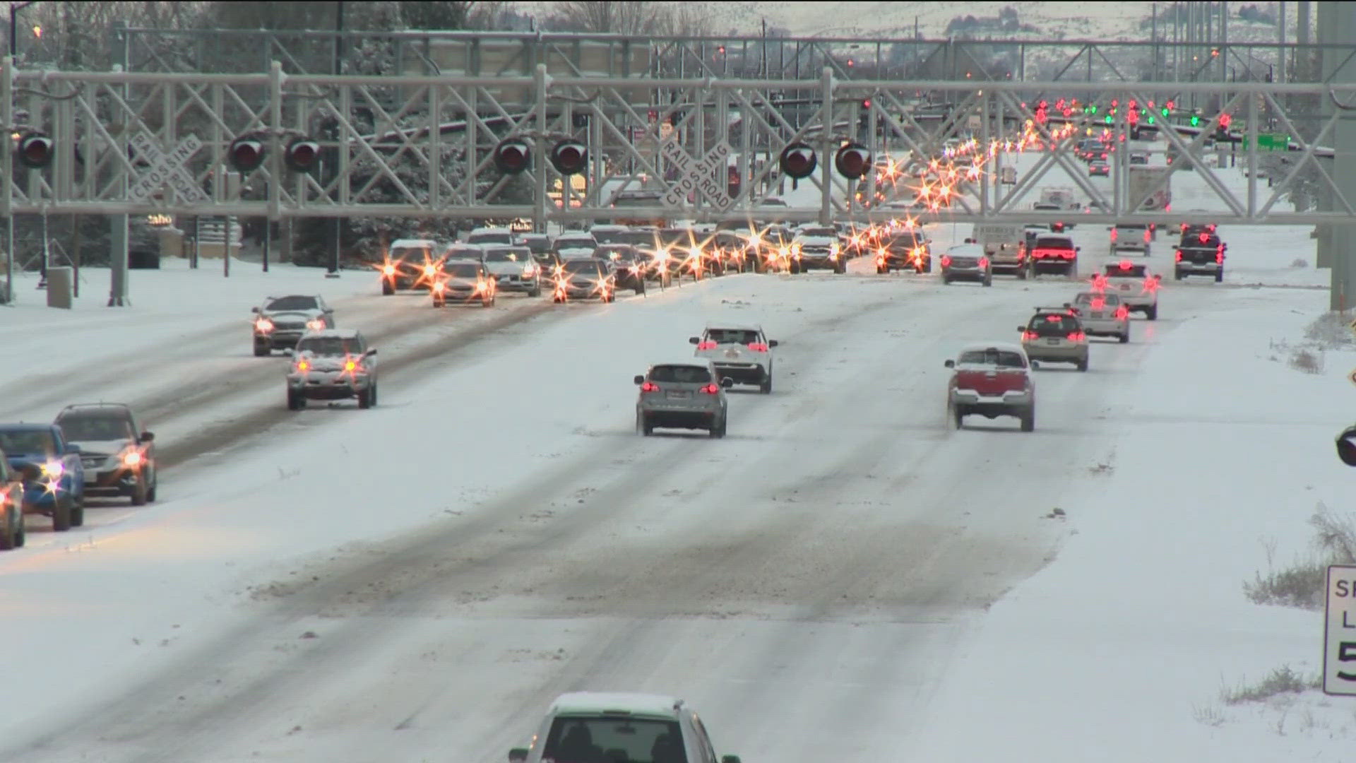 Nampa Police Corporal Chris Kennedy talks about what you can do to safely travel when slick road conditions occur.